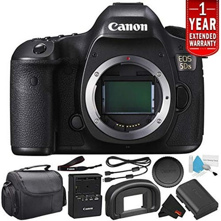 Canon EOS 5DS Digital SLR Camera 0581C002 (Body Only) - Starter Bundle (Intl Model)