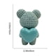 thumbnail image 3 of Figura de oso de peluche con forma de corazón para San Valentín | Decoración romántica de resina | Regalo ideal para novias, parejas y aniversarios | Adorno para el hogar, el escritorio y el, 3 of 6