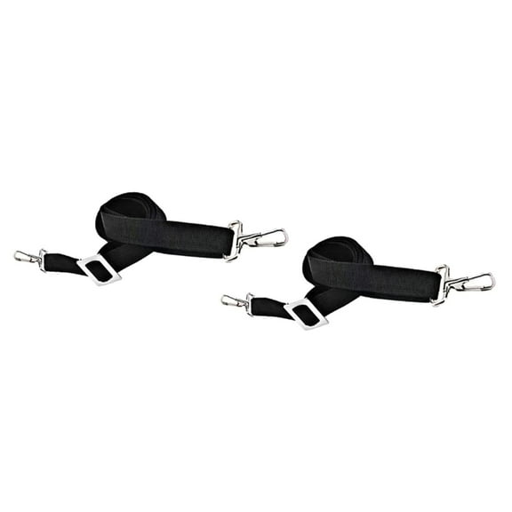 MOMOJIA Adjustable Bimini Top Strap Pad Eye Straps with Loops Snap Hook Stainless Steel Hardware Boat Top Strap for Canopy Canoe