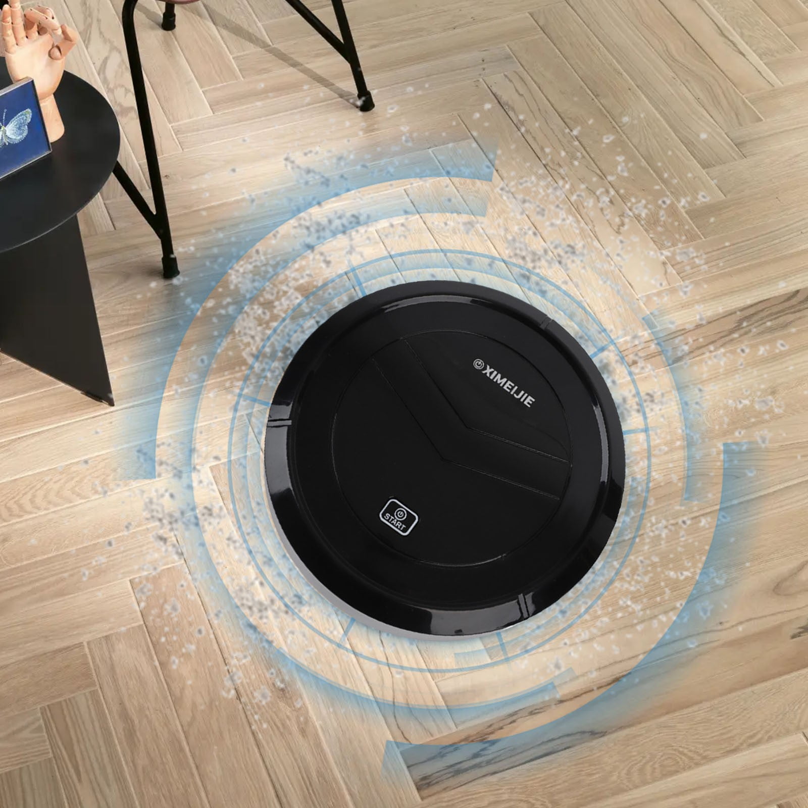 Matoen Robot Vacuum with Bagless Self Emptying Station, Robotic Vacuum and Mop Combo, Strong Suction for Pet Hair, Carpet & Floor, Auto Lifting Mop, LiDAR Navigation, App Control