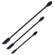 thumbnail image 1 of Mini espátula de silicona de 3 piezas, espátula de belleza para maquillaje, juego de espátula de tarro fino reutilizable para cocina, espátula pequeña flexible para belleza (negro) oso de fresa Electrónica, 1 of 6