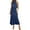 Dark Blue, variant on formal Gowns and Evening Dresses Prom Dress Women's Summer Long formal Satin Dress Neck Sleeveless Side Slit Flowy Maxi Tank Dresses