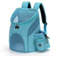 thumbnail image 1 of Mochila plegable para perros con bolsillos laterales, ideal para perros y gatos, mochila tipo cápsula espacial, mochila transportadora portátil, bolsa transportadora para mascotas, mochila de viaje., 1 of 5