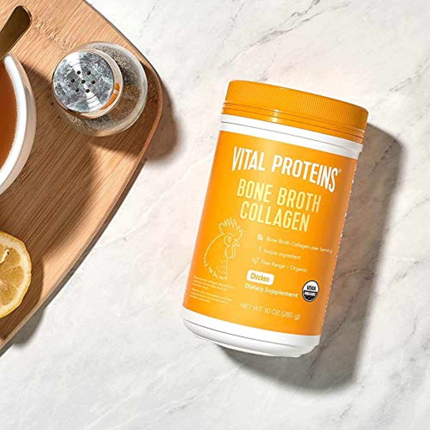Buy Vital Proteins Chicken Bone Broth Collagen 10 oz Online at Lowest