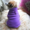 thumbnail image 4 of Pet Dogs Autumn Winter Thickened Vest Coat Small Medium Dogs Warm Costume with Traction Ring, 4 of 5