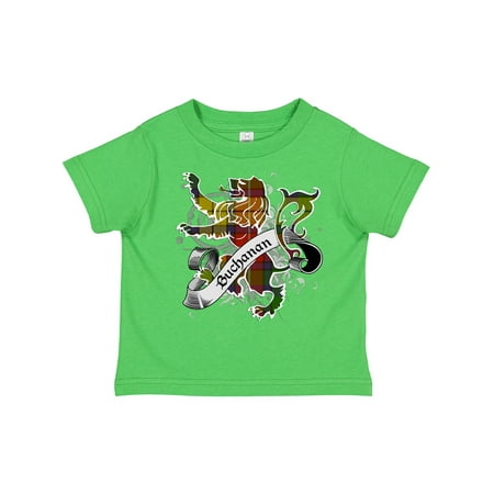 

Inktastic Buchanan Tartan Lion Gift Toddler Boy or Toddler Girl T-Shirt