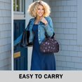 thumbnail image 6 of Halloween Silhouette Pattern Drawstring Lunch Bag Women - Drawstring Lunch Bag Insulated for Work Office - Stain-Resistant Large Lunchbags for Women with Multi-Pockets, 6 of 6