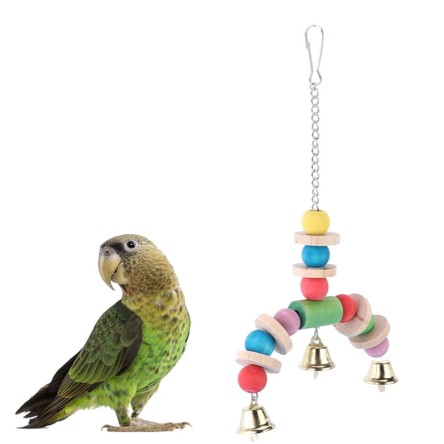 Juguete para loros, jaula para loros y pájaros, decoración para jaula de pájaros, juguete para pájaros muy recomendado Jadeshay A