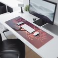 thumbnail image 2 of Cherry Blossom&nbsp;pad Mousewaterproofwashable&nbsp;for Office Home Work GamingmousepadsRubber Base Mousepad with Stitched Edges 31.5x11.8inches, 2 of 7