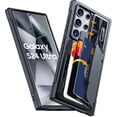 thumbnail image 1 of Oupeigar para Samsung Galaxy S24 Ultra Funda Tipo Billetera, Soporte para Tarjetas RFID (4 Tarjetas)&Cubierta de Cámara&Soporte para Mujer Hombres, Funda de Silicona a Prueba de Golpes-negro, 1 of 9