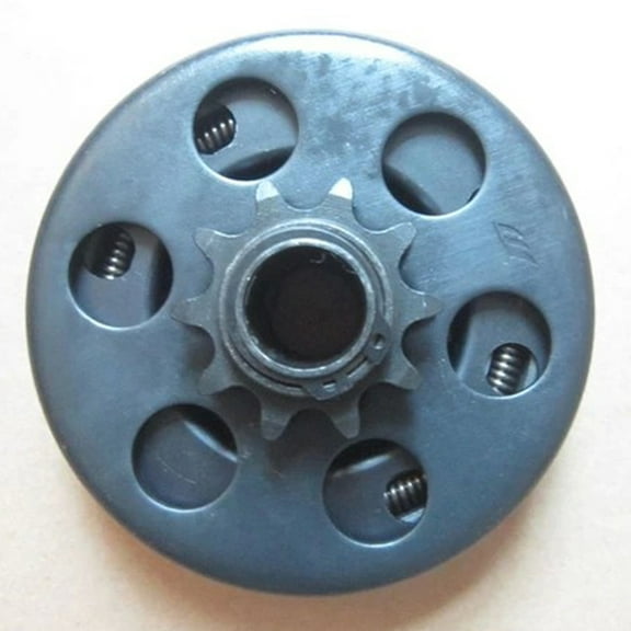 Masteelf 19mm Centrifugal Automatic Clutch Sprocket 3/4" 10 Teeth 420 Chain for Gokart Karting Minibike ATV Parts Replacement (Black)