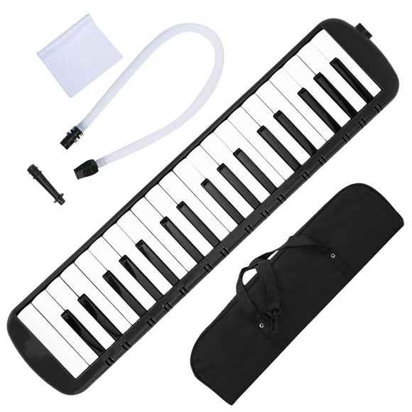 Melodicafor Principiante,Melodica 37 Teclas Teclado Portátil Melodica Melodica Blowpipe Kit Diseñado con Precisión