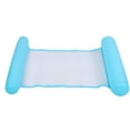 thumbnail image 3 of Durable Float Hammock, Inflatable Water Bed, Pool Floatie Inflatable Pool Float For Kids Adults Orange,Blue,Yellow, 3 of 8