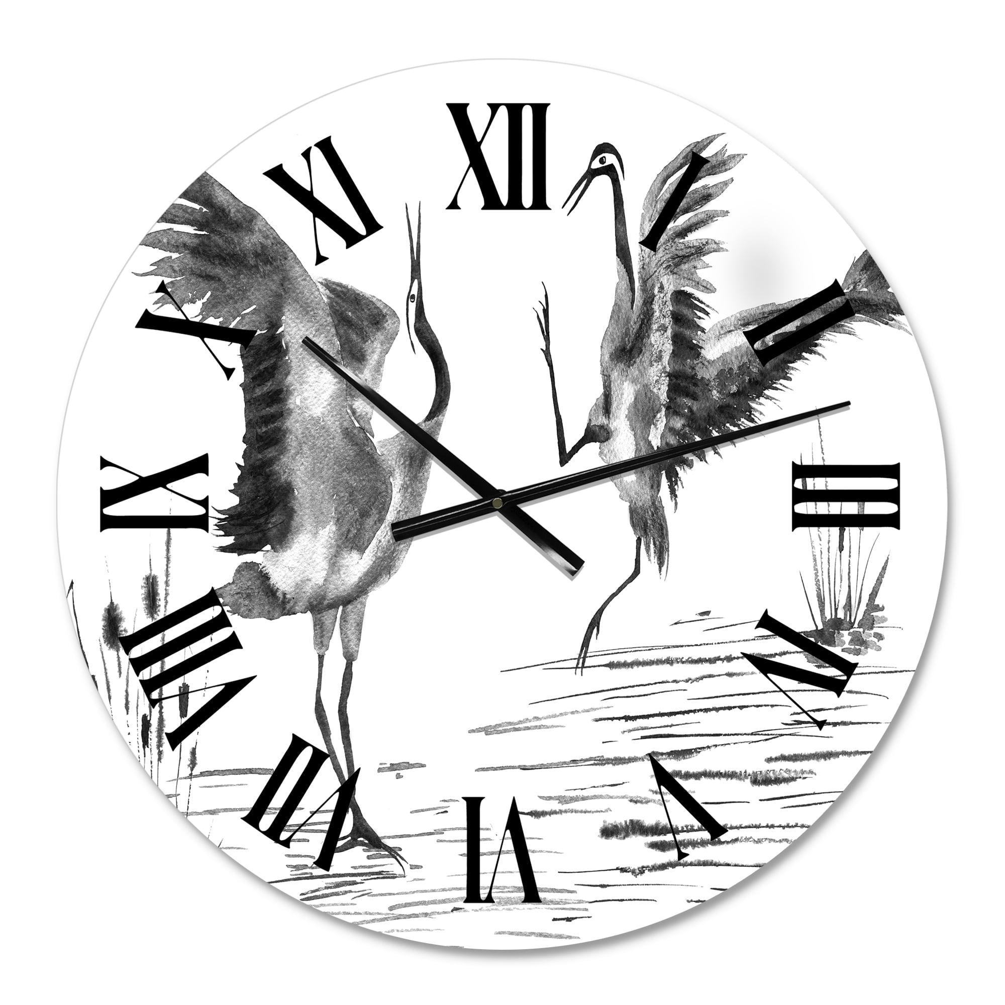Designart 1 in Quartz Traditional Wall Clock