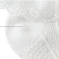 thumbnail image 6 of LYMAYTER 4 Pack Summer Socks for Toddler Baby Girl Ruffle Socks Soft Breathable Cotton Socks 0-8Y, 6 of 7