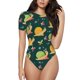 thumbnail image 1 of Fotbe Snails And Butterfies Body de Mujer con Cuello Redondo y Mangas Cortas, Sin Mangas Ajustado, Suave, Cómodo y Básico-Medium, 1 of 7