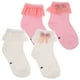 thumbnail image 1 of pares de calcetines de encaje para niña, con volantes, de vestir, de algodón con ribete de encaje, para recién nacidas, bebés y niñas pequeñas, 1 of 7