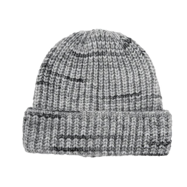 CSChome Cold Weather Hat Unisex Winter Hat - Striped Color Matching High Elastic Knitted Soft