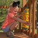 thumbnail image 2 of Panel de actividades Gorilla Playsets Tic Tac Toe Spinner, amarillo, 2 of 2