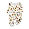 thumbnail image 2 of Family Matching Halloween Pajamas Sets Long Sleeve 2 Piece Pjs Funny Sleepwear Jammies, 2 of 3