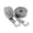 Grey, variant on 2Pcs Tie Down Straps Tension Straps 2m Luggage Straps Alloy Buckle Cargo Moving Straps(Black-200x2.5cm)