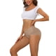 thumbnail image 4 of INSPIRAR CHIC Bragas de cintura alta para mujer con control de abdomen para el Día de la Madre L Camel, 4 of 4