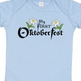 thumbnail image 4 of Inktastic My First Oktoberfest with Edelweiss Flowers Boys or Girls Baby Bodysuit, 4 of 5