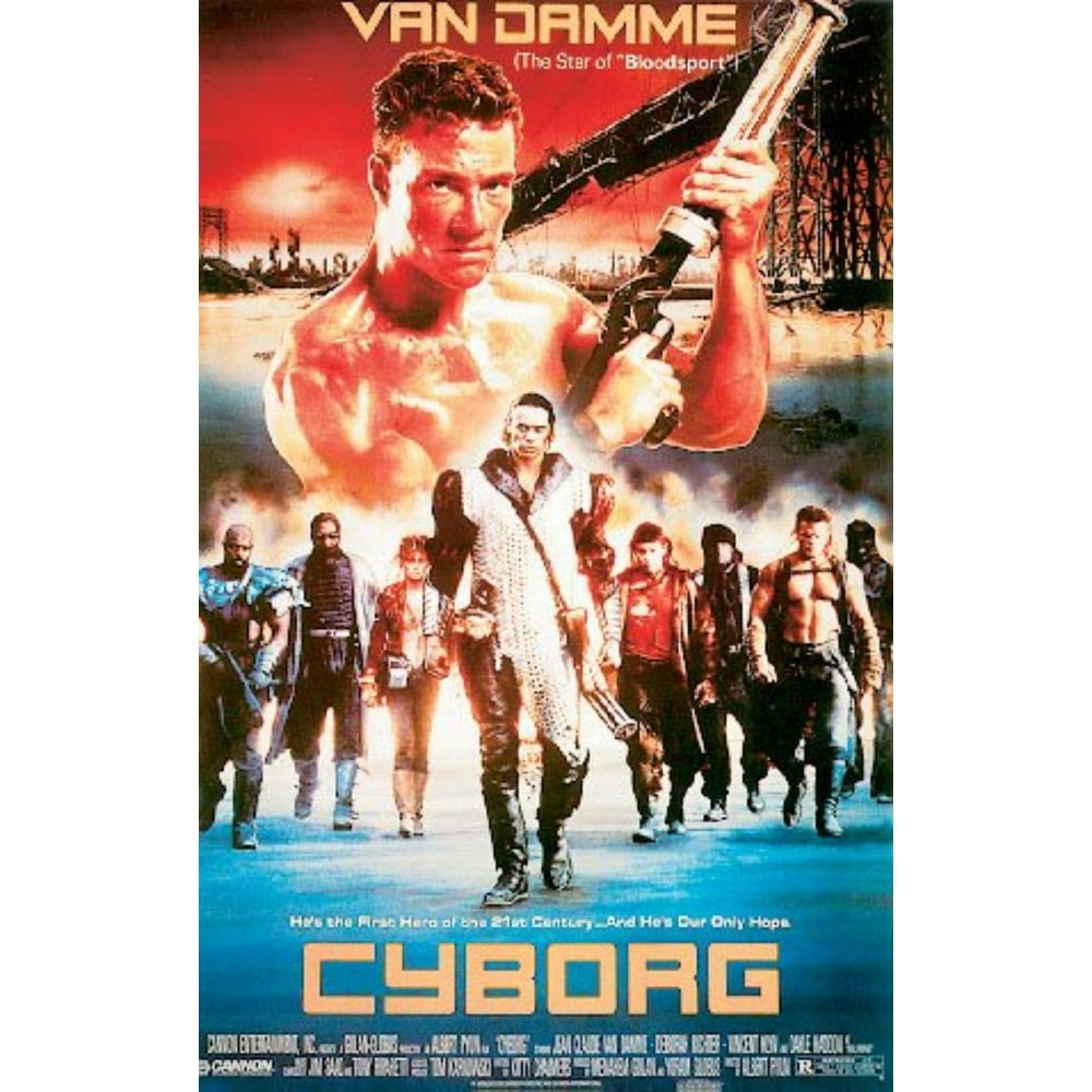 Cyborg Jean Claude Van Damme Streaming Cyborg - Movie Poster (Jean Claude Van Damme) (Size: 27" x 40"), Poster