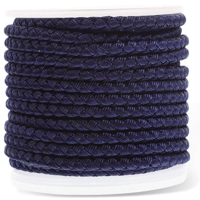 Miangastore Corde pour Faire des Nœuds Bleus 1 Rouleau 512X0.1in