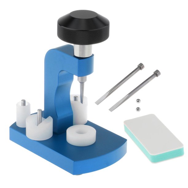 Kit de Abridor de Parte Trasera de Reloj, Herramienta de Extracción de Parte Trasera de Reloj, Metal Resistente de Primera Calidad, Herramienta Manual Azul
