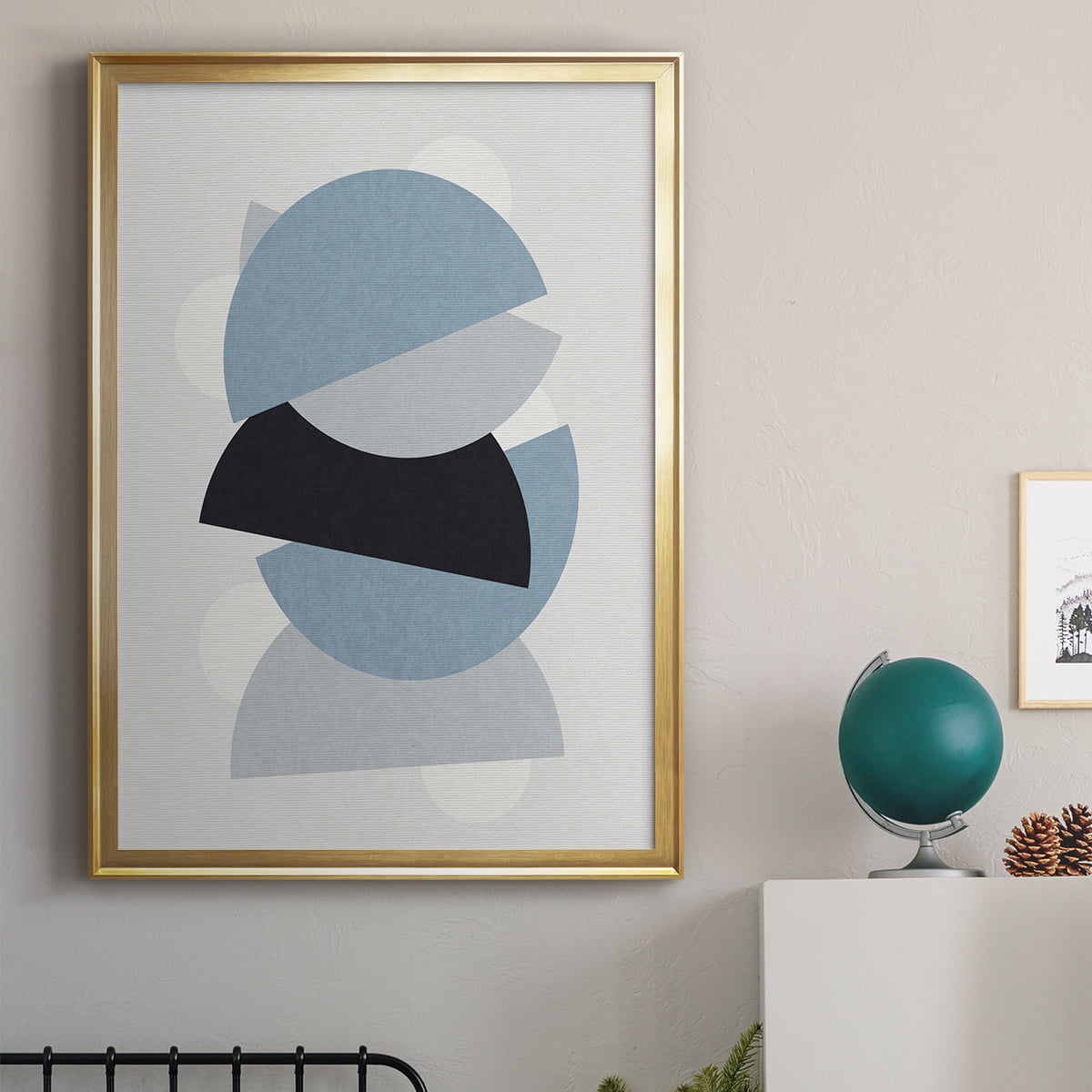 Shapely Blues I Premium Classic Framed Print - Ready to Hang
