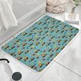 thumbnail image 3 of Cartoon Construction Vehicles Road Signs Flannel Non Slip Door Rugs,Washable Door Mats Indoor,Decorative Door Mats,Dirt-Resistant and Absorbent Doormat for Entrance,Bedroom,Kitchen,Bathroom,23.5"x16", 3 of 5