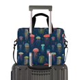 thumbnail image 2 of FORMRS 16" Laptop Bag Carrying Sleeve Case with Handle Travel Shoulder Briefcase, Cartoon Jellyfish Pattern, 2 of 8