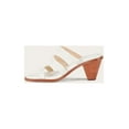 thumbnail image 3 of Frye Women ESTELLE STRAPPY SLIDE WHITE/NEW EXTASY LEATHER SANDAL, 3 of 7