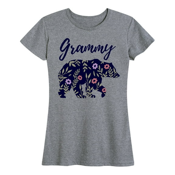 Instant Message - Grammy Bear - Women's Short Sleeve Graphic T-Shirt