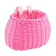 thumbnail image 2 of Cesta de bicicleta para niños, cesta de manillar frontal, cesta de ciclismo de decoración multifunción, cesta de bicicleta, para niñas y niños, Rosa, 2 of 9