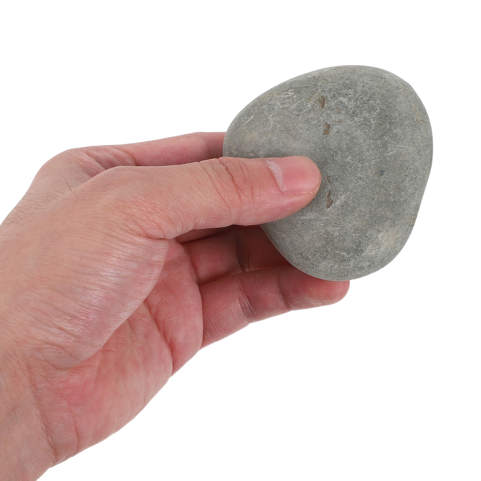 LOLIPPYY 12Pcs Natural Flat River Rocks for Painting Large Smooth Stones Suitable for Art Classes and Crafts