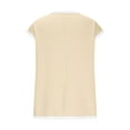 thumbnail image 4 of Ladies Summer Tops V Neck T-Shirts for Women Womens Shirts Short Sleeve Sale Items Today, 4 of 5
