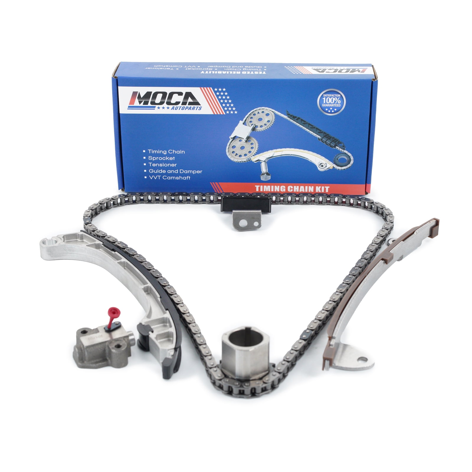 Timing Chain Kit For 2010-2017 Toyota Camry & 2009-2015 RAV4 (4-Cyl 2.5L/2.7L) - Includes Chain, Tensioner, Guides