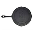 thumbnail image 2 of Lehman's Cast Iron Skillet - Nitrogen Hardened Cookware, Tough but Lightweight, No Need to Season, Silicone Safety Handle Included - 12 inch, 2 of 3