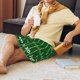 thumbnail image 5 of Balery American Football Field1 Pantalones cortos de pijama de punto de algodón para hombre con cinturilla y bolsillos-4X-Large, 5 of 6
