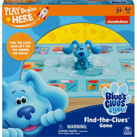 Photo 1 of Nickelodeon Blue's Clues Find the Clues, Matching Board Game, for Families and Kids Ages 3 and up