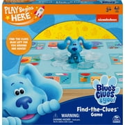 Nickelodeon Blue's Clues Find the Clues, Matching Board Game, for Families and Kids Ages 3 and up