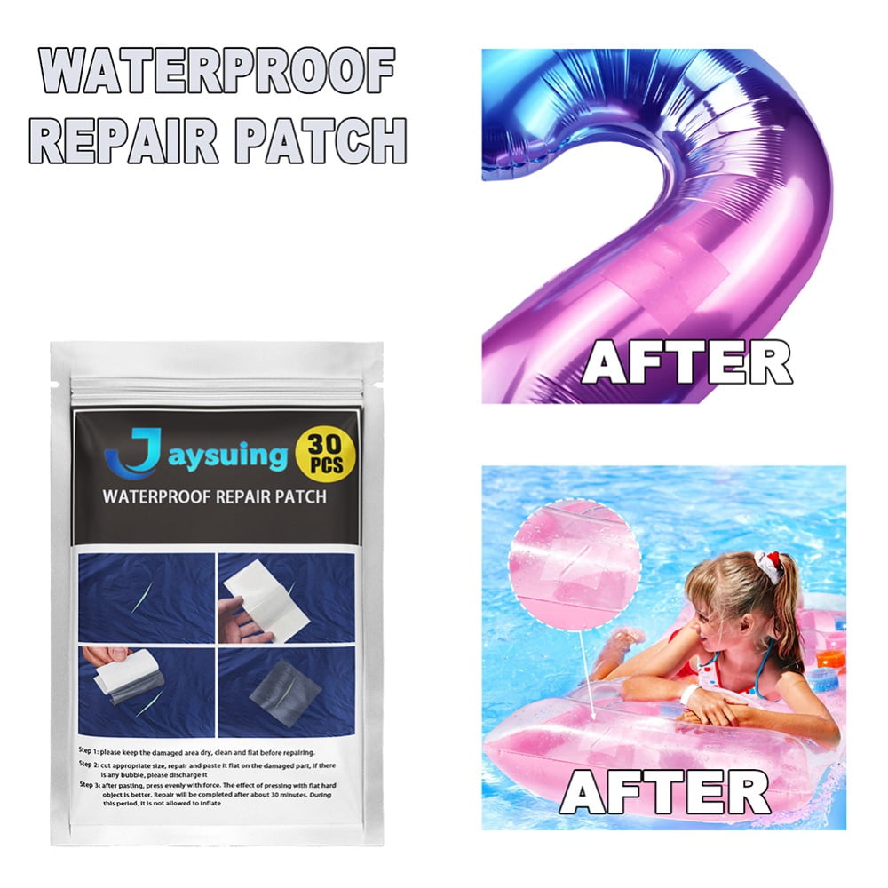 Swimming Pool Safety Cover Repair Patch for Mesh & Solid Covers 2 Pcs 5'75"x9" 