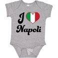 thumbnail image 3 of Inktastic I Heart Napoli Boys or Girls Baby Bodysuit, 3 of 5