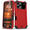 Red, variant on Starshop iPhone 18 Pro Max Phone Case Cover Shockproof Heavy Duty Rugged Case With Glass Screen Protector - Black