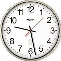 Radio Controlled Wall Clock, Diameter 300 mm Max. Kunstst. Geh. Arabic Numbers Soft Line Casing
