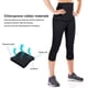 thumbnail image 5 of Chándal Moldeadores De Cintura Control De Barriga Fuerte Deporte Fitness Entrenador De Cintura Adelgazante Neopreno Corto Fajas Para El Sudor Piernas Más Delgadas Moyic OD008801-00, 5 of 7