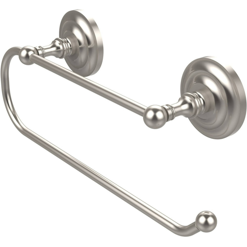 Prestige Que New Wall Mounted Paper Towel Holder in Satin Nickel
