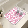 thumbnail image 7 of Ryvnso Donut Pattern Dish Drying Mat for Kitchen Countertop 18x24 Large Dish Pad Drainer Rack Dish Sink Mats, 7 of 7